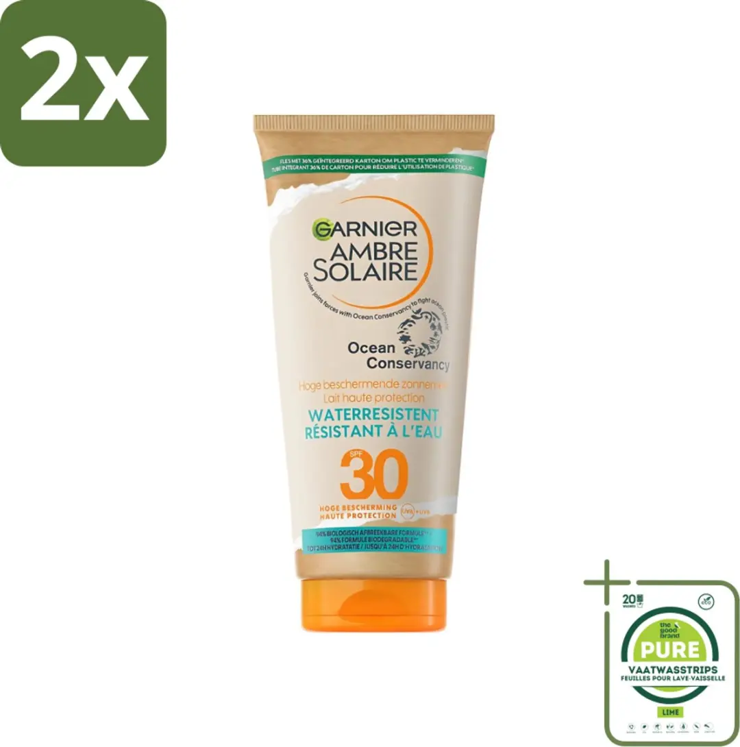 Garnier Ambre Solaire Waterresistente Zonnebrandmelk SPF 30