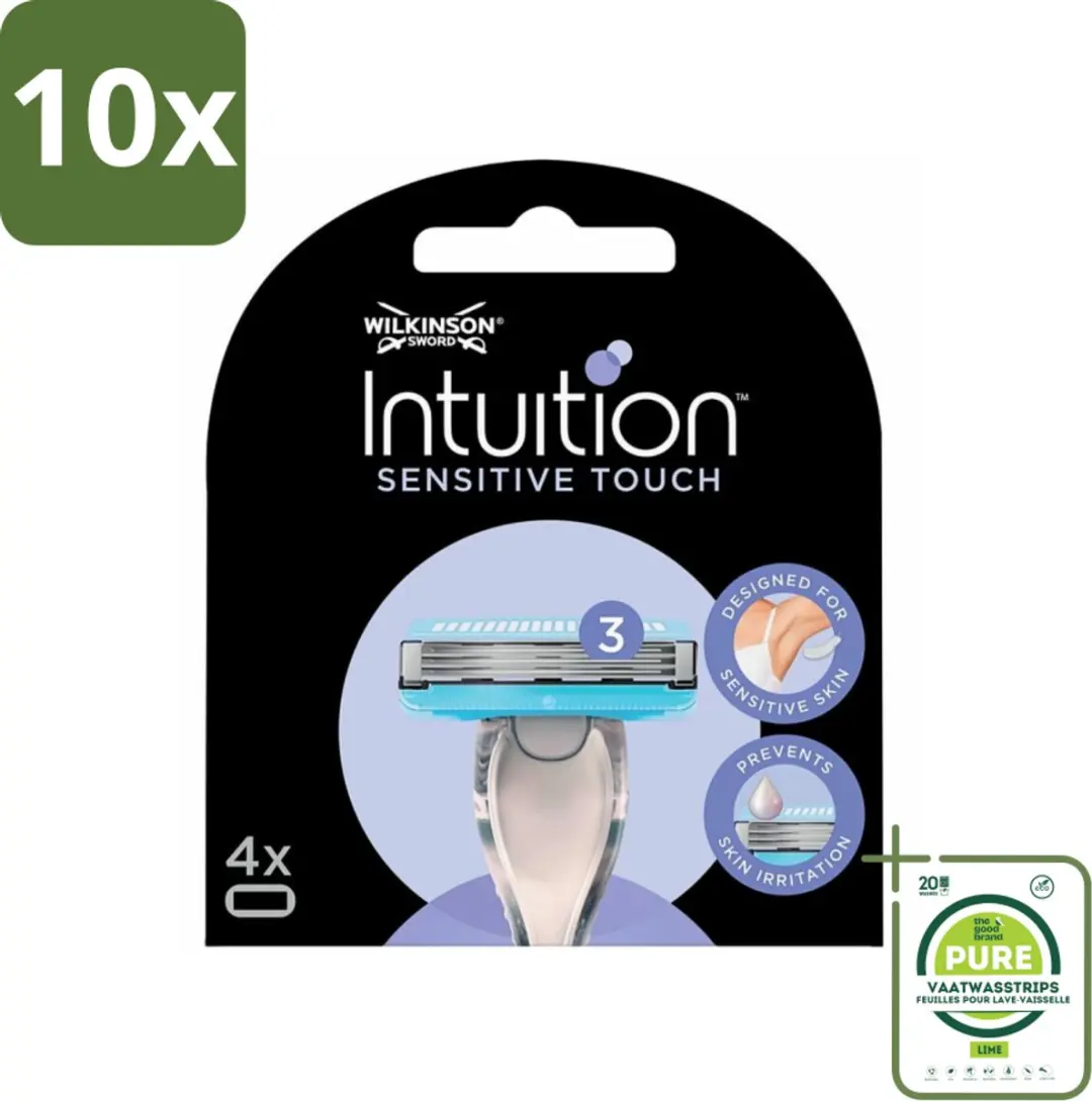 Wilkinson Intuition Sensitive Touch Navulmesjes 18 Stuks