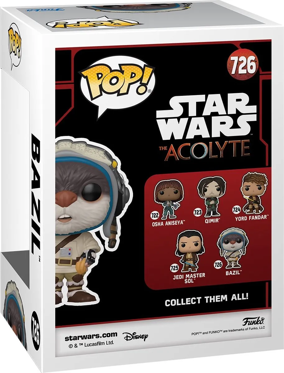 Funko Pop! Star Wars Bazil The Acolyte #726 - Diverse Kleuren