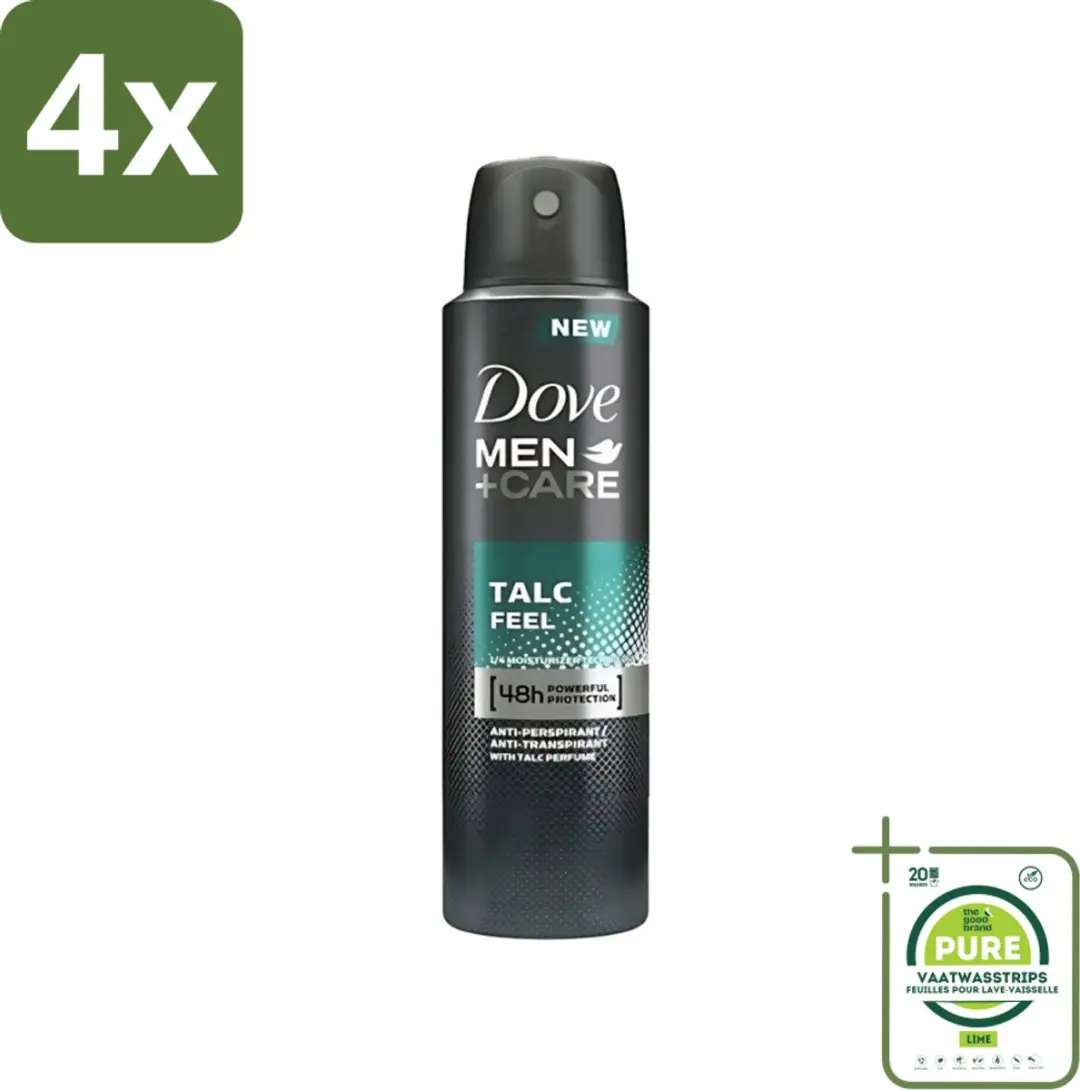 Dove Men+Care Deodorant Spray Talc Feel