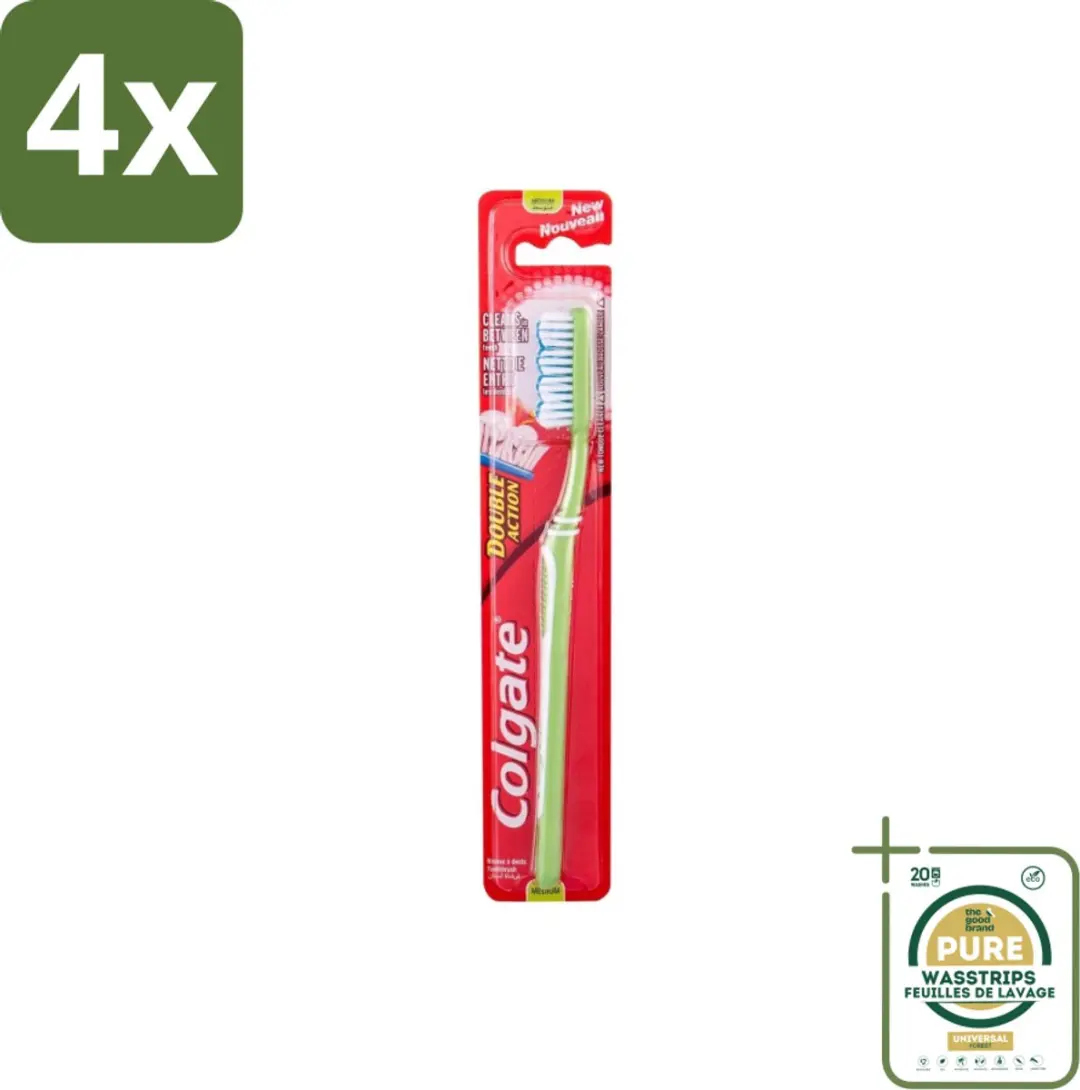 Colgate Double Action Medium Tandenborstels