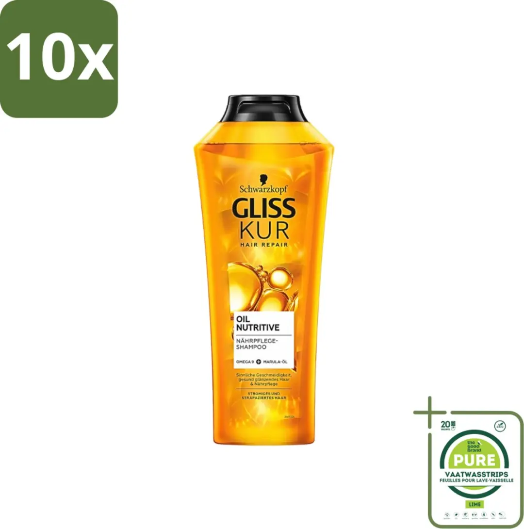 Gliss Kur Oil Nutritive Shampoo 400ml