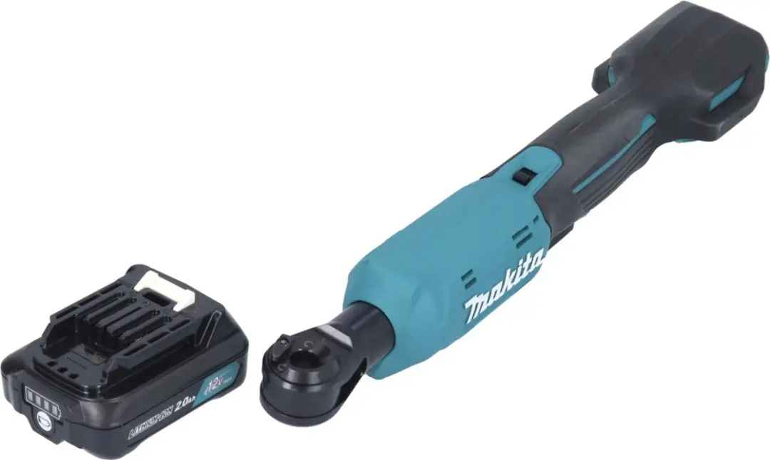 Makita WR100DA1 Accu Ratelschroevendraaier 12V 47,5Nm - 5 Stuks - afbeelding 2 van 5