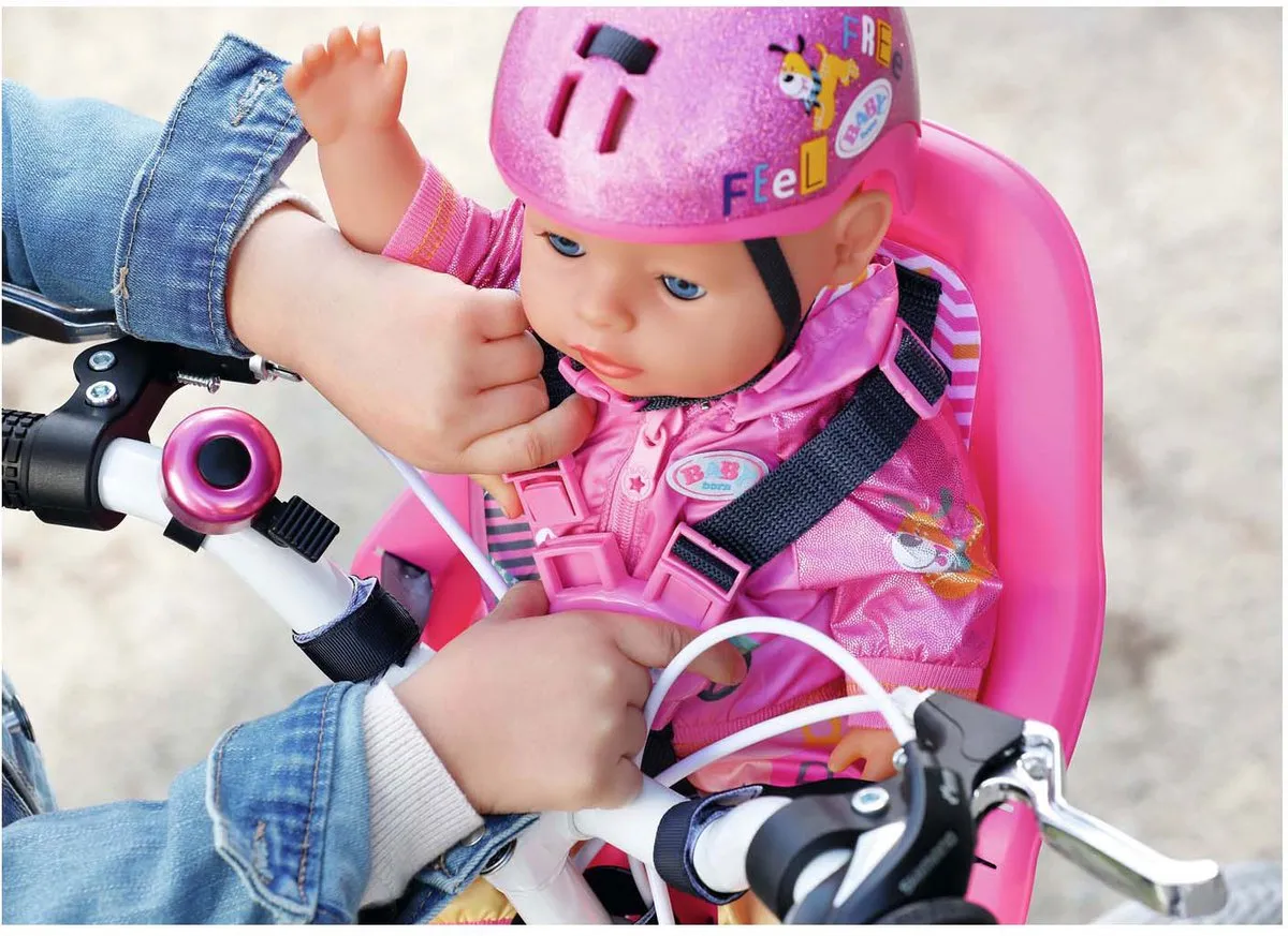 Baby Born Fietsstoeltje Roze - afbeelding 6 van 6