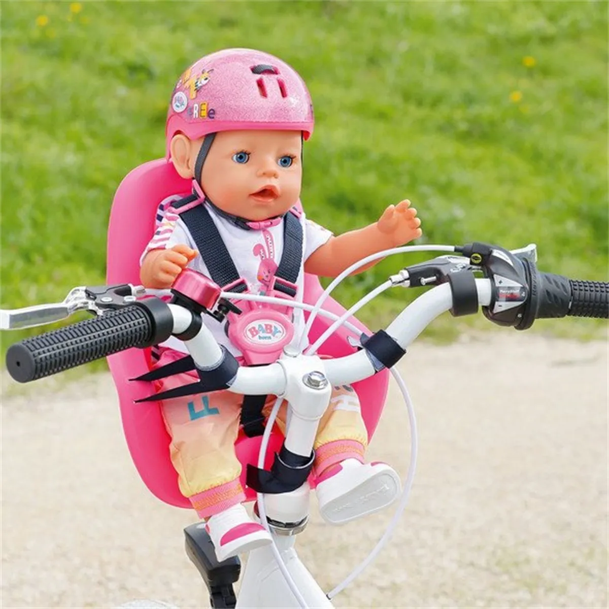 Baby Born Fietsstoeltje Roze