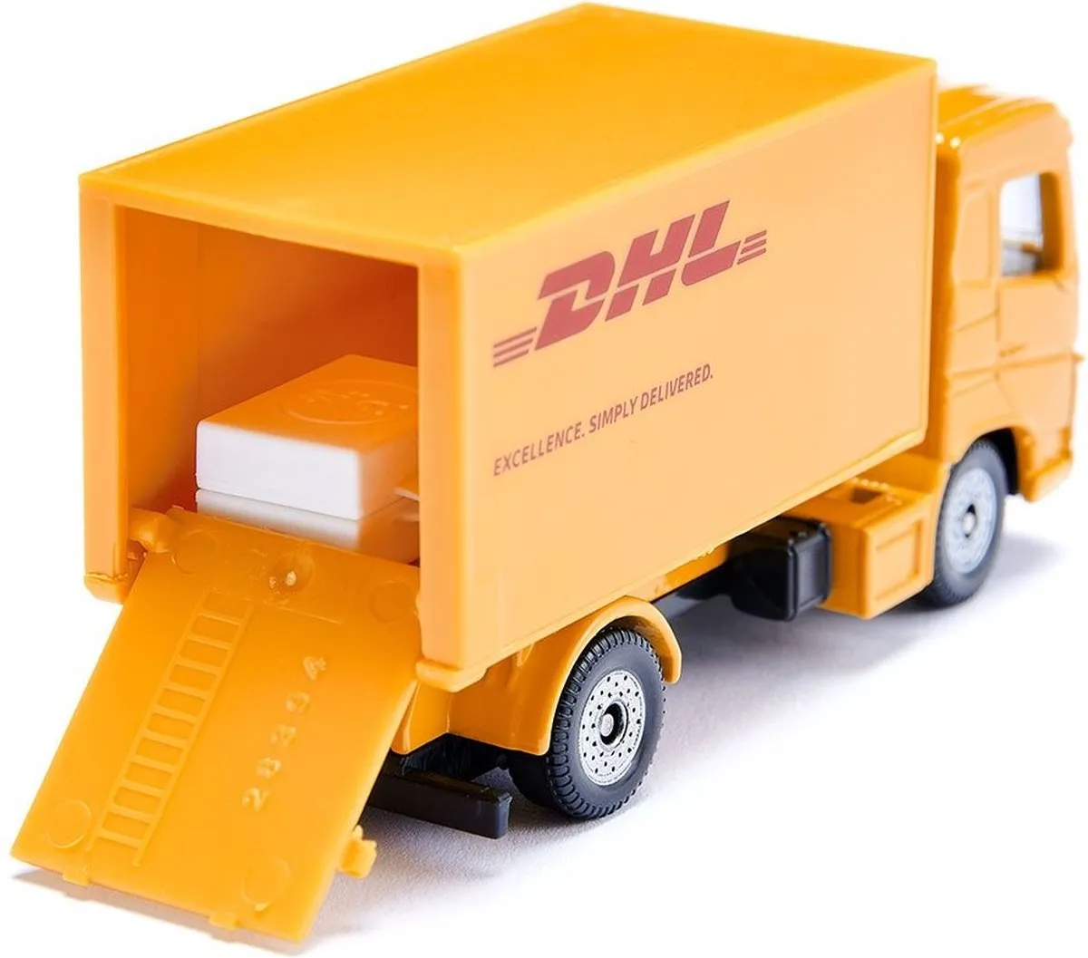 SIKU 6335 Geschenkset Vrachtwagen & Heftruck - Geel