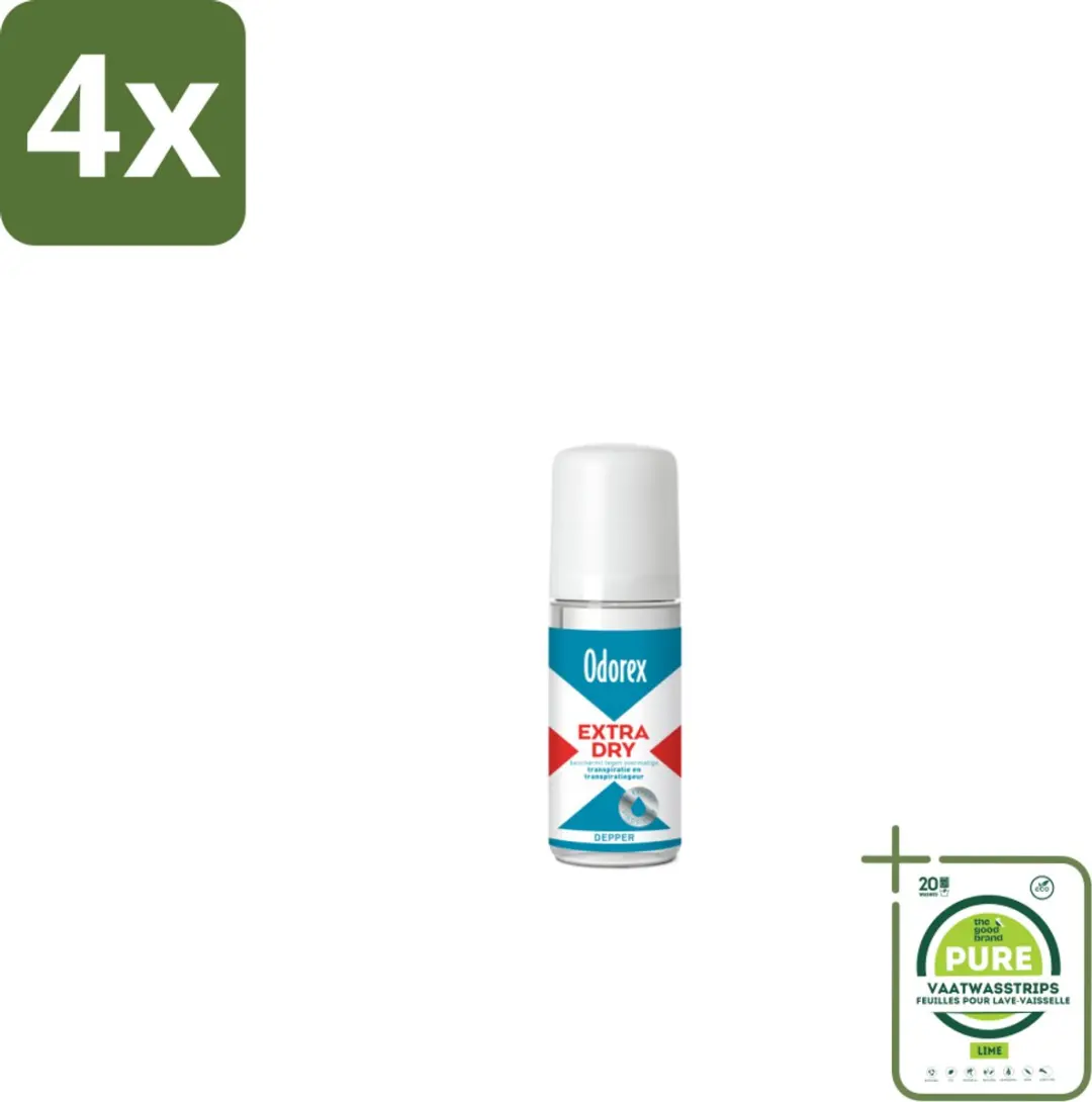 Odorex Depper Deodorant Roller Extra Dry 50ml