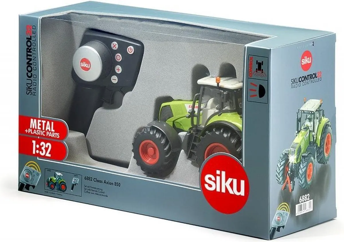 SIKU 6882 Claas Axion 850 Tractor - 1:32 - Groen