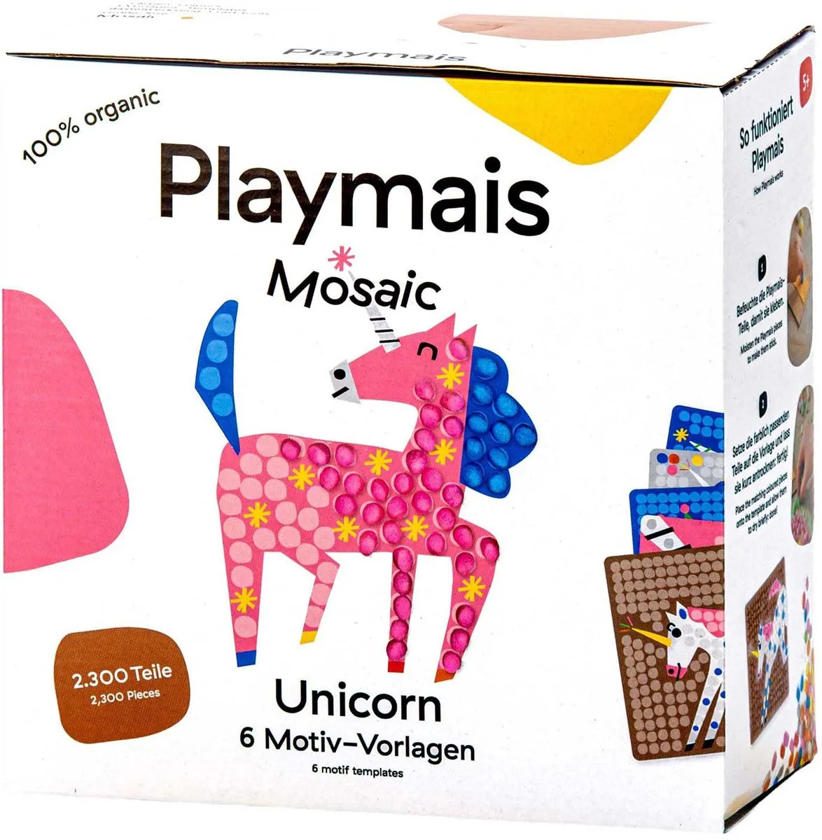 PlayMais Mosaic Eenhoorn - 2300 Stukjes
