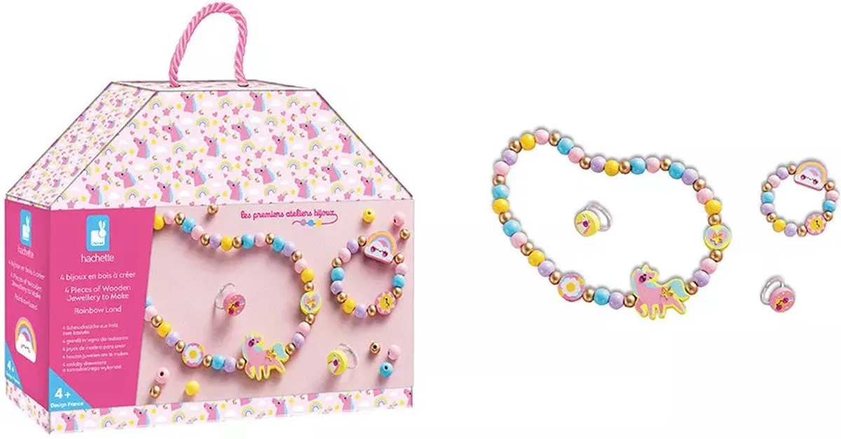 Janod Les Premiers Ateliers Bijoux Rainbow Land
