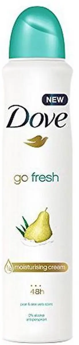 Dove Go Fresh Pear & Aloe Deodorant Spray 250ml - 25 Stuks