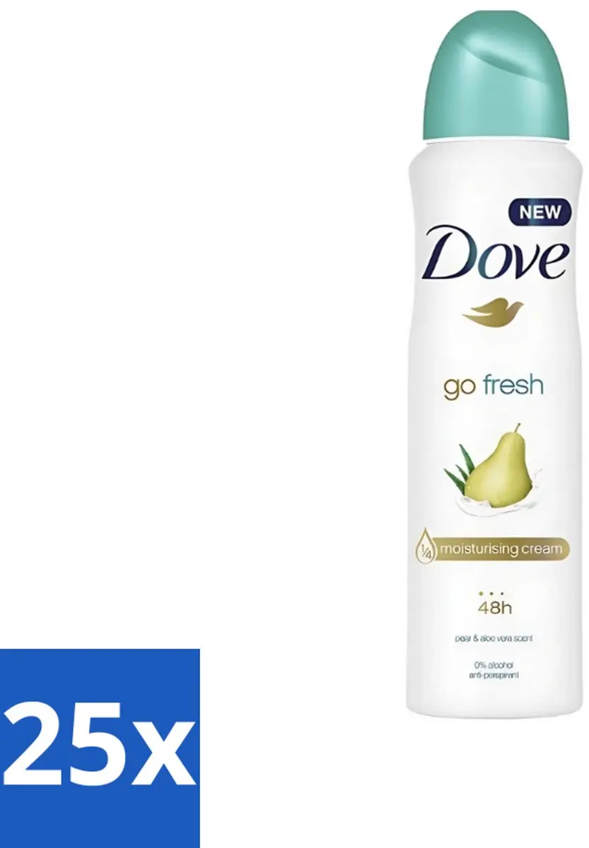 Dove Go Fresh Pear & Aloe Deodorant Spray 250ml