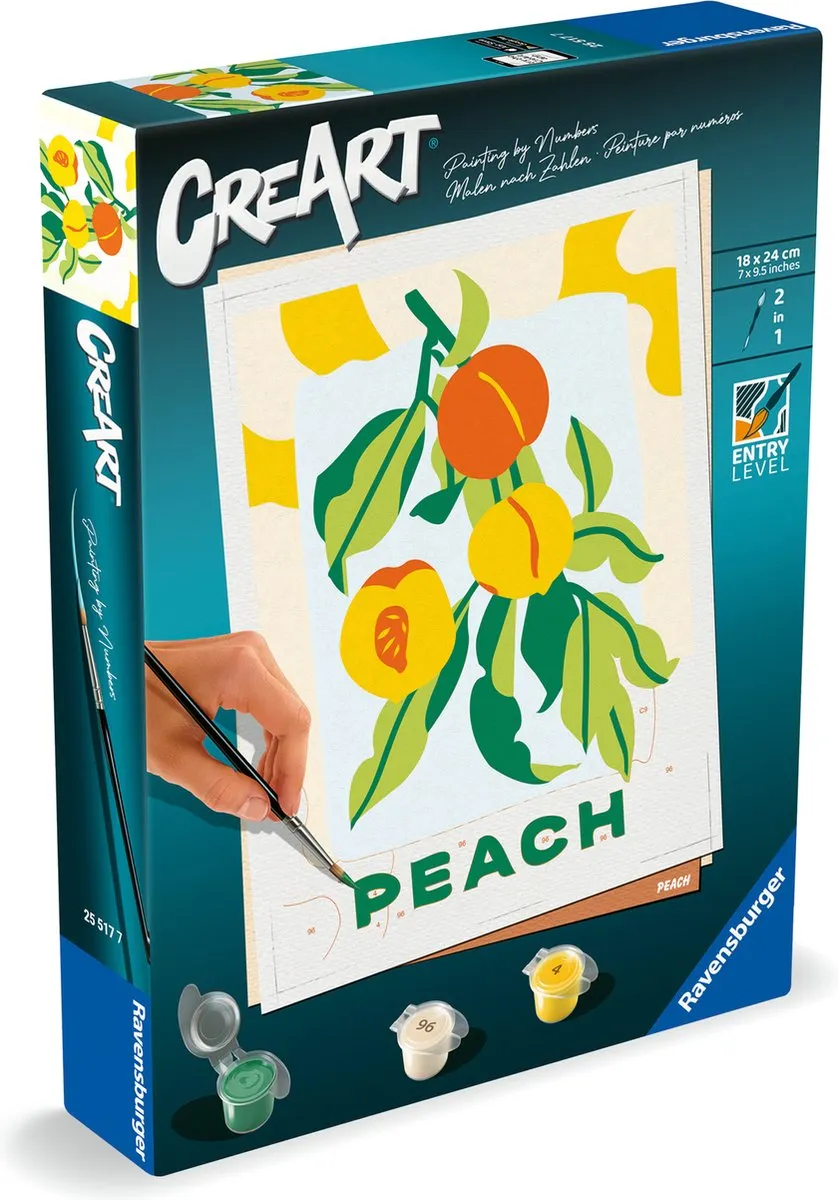 Ravensburger CreArt Peach Schilderen op Nummer