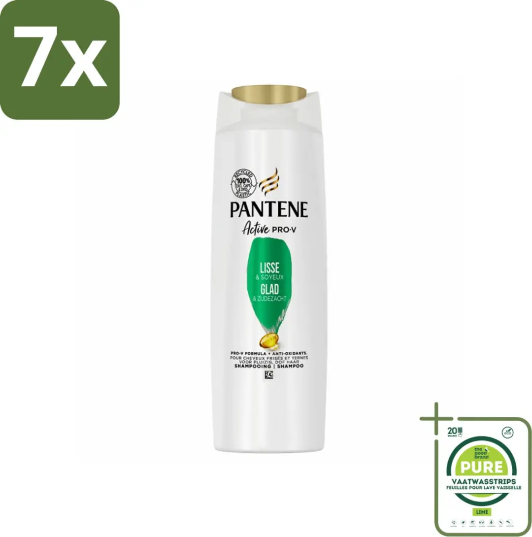 Pantene Glad & Zijdezacht Shampoo 225ml