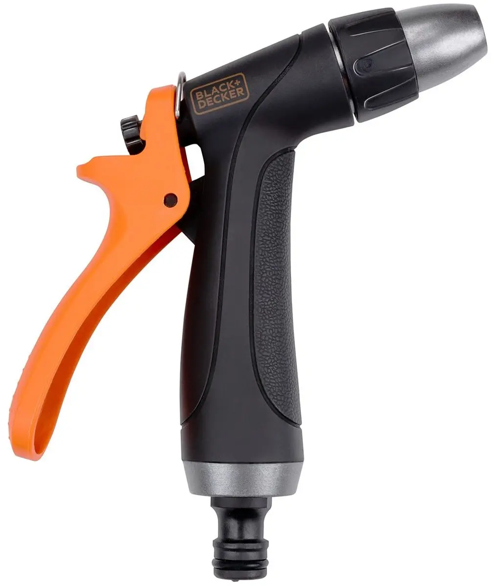 BLACK+DECKER Verstelbaar Spuitpistool - Zwart/Oranje