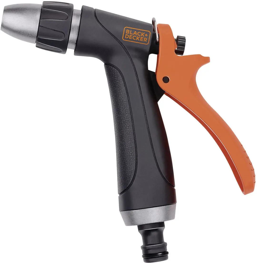 BLACK+DECKER Verstelbaar Spuitpistool - Zwart/Oranje