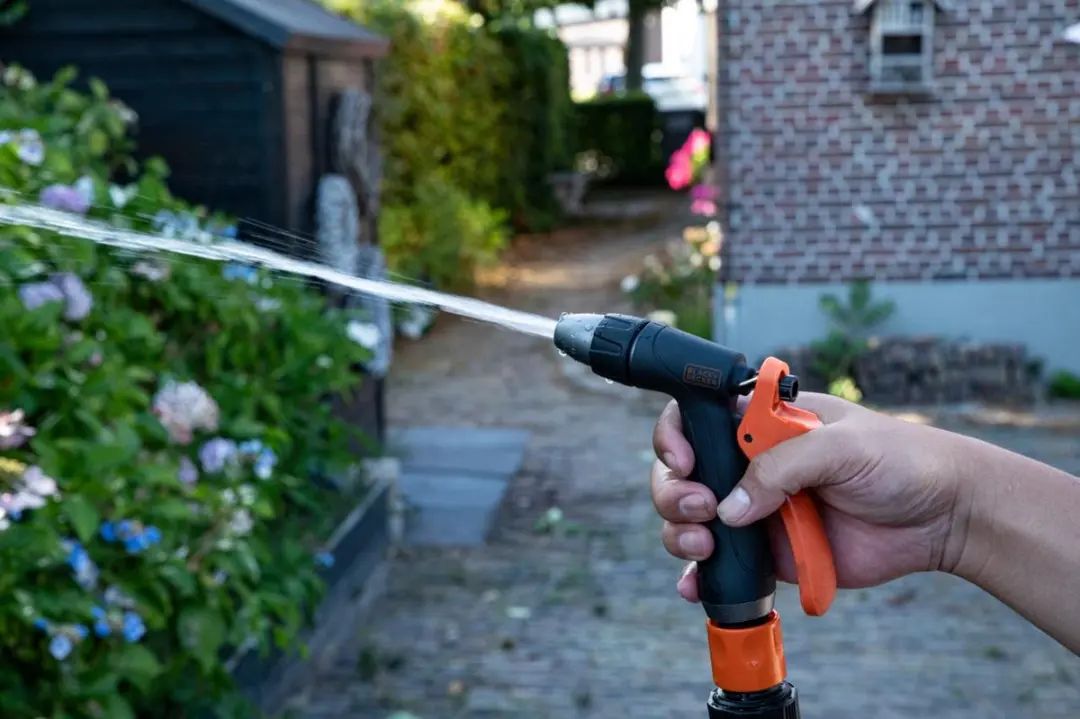 BLACK+DECKER Verstelbaar Spuitpistool - Zwart/Oranje
