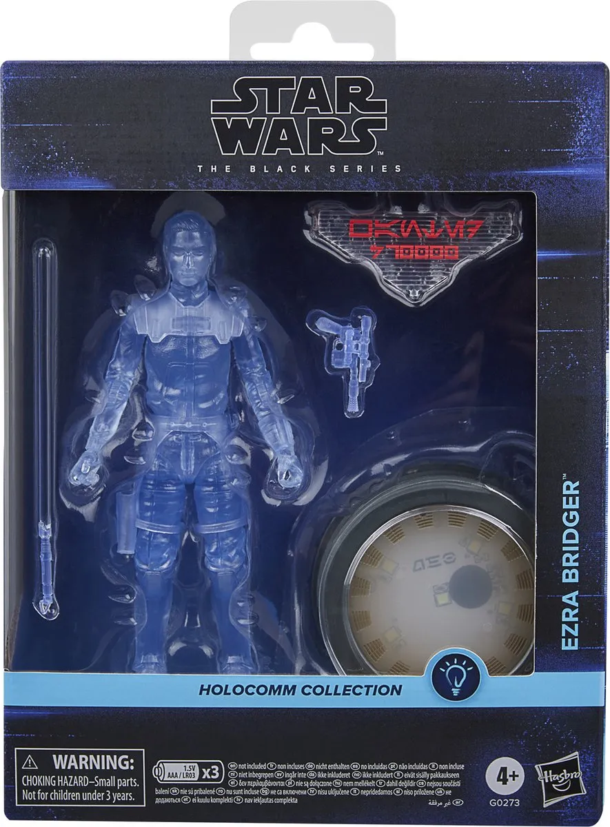 Hasbro Star Wars Black Series Ezra Bridger Holocomm Action Figuur 15cm - Multi