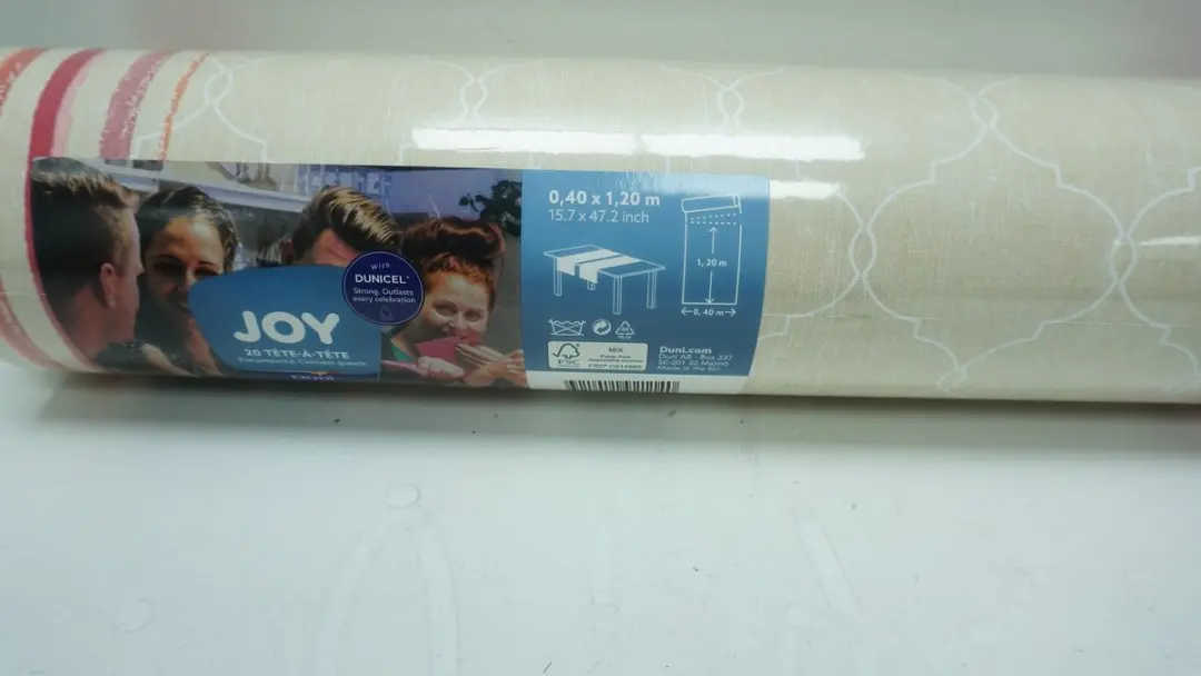 Duni Tafellopers 1,20x40cm - Haze - 20 Stuks - afbeelding 6 van 6