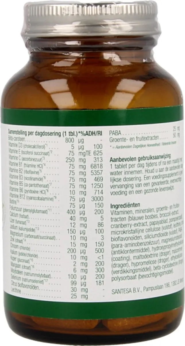 Essential Organics Mega-Vites Multivitamine 75 Tabletten