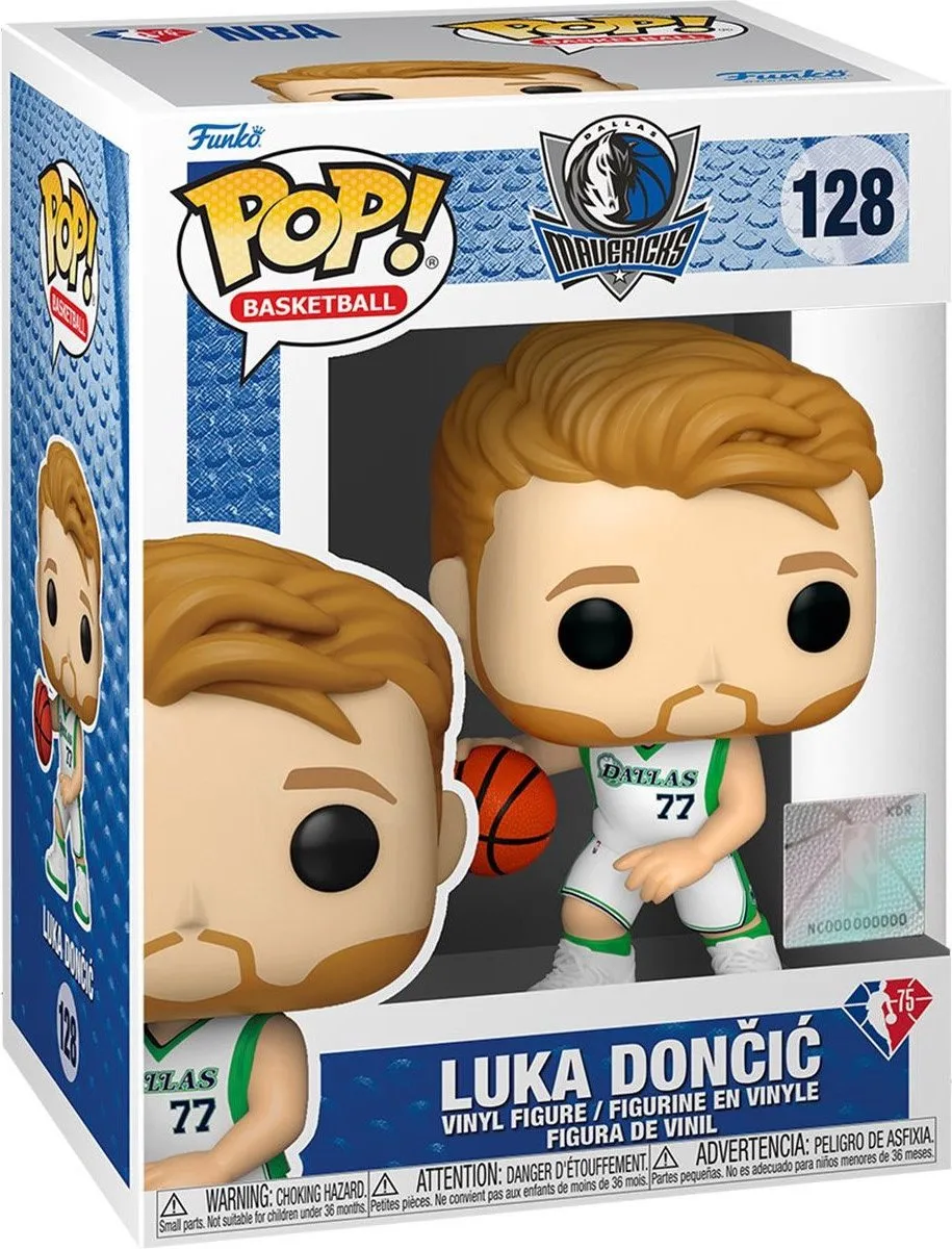 Funko Pop Basketball Dallas Mavericks Luka Dončić #128