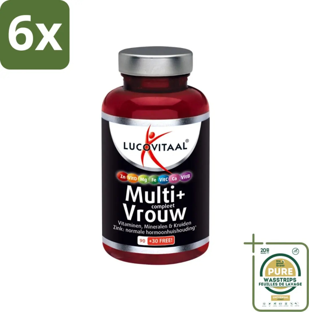Lucovitaal Multi Compleet Vrouw 120 Tabletten