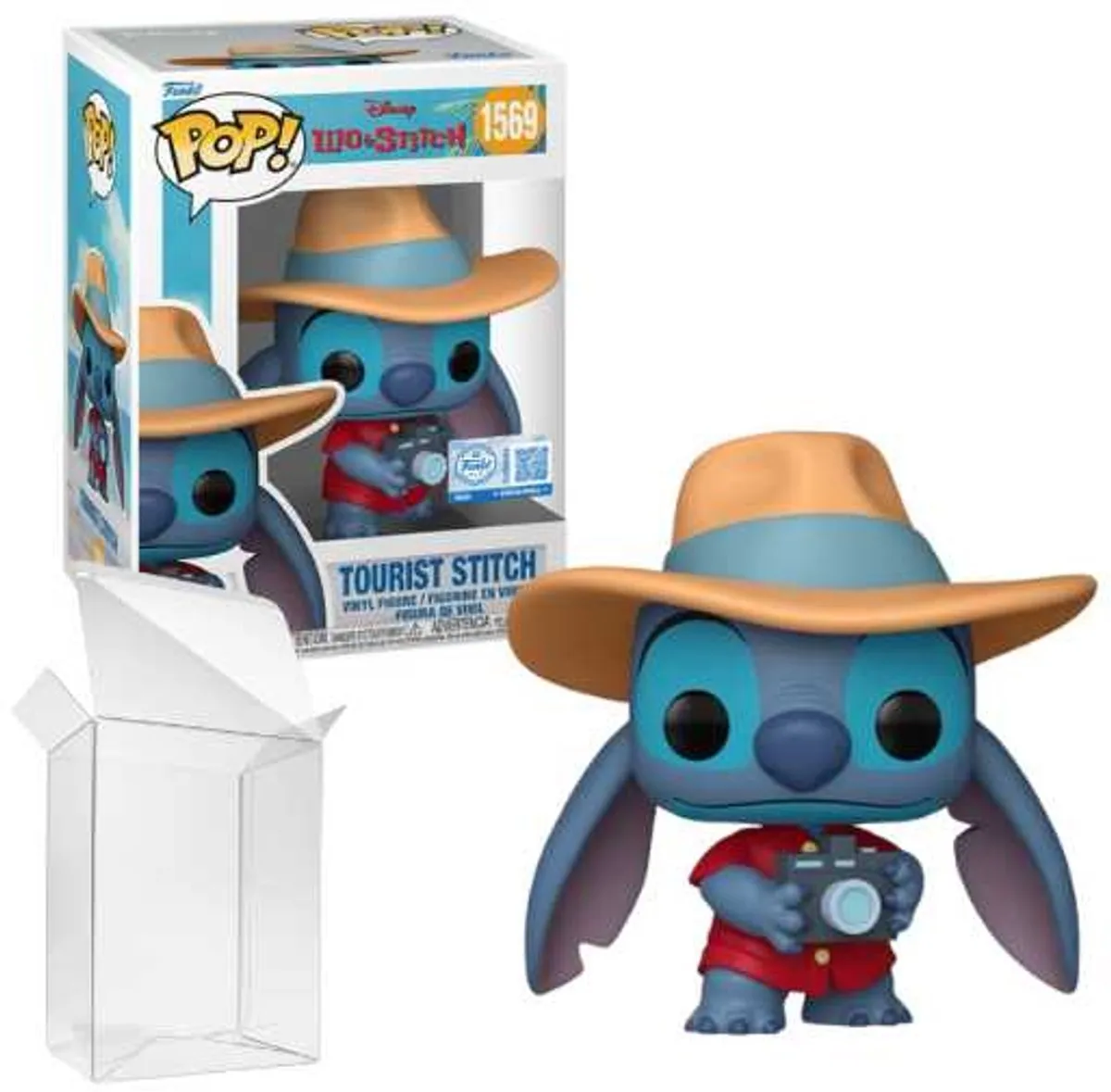 Funko Pop! Disney Lilo & Stitch Tourist Stitch #1569 - Multicolor - afbeelding 2 van 2