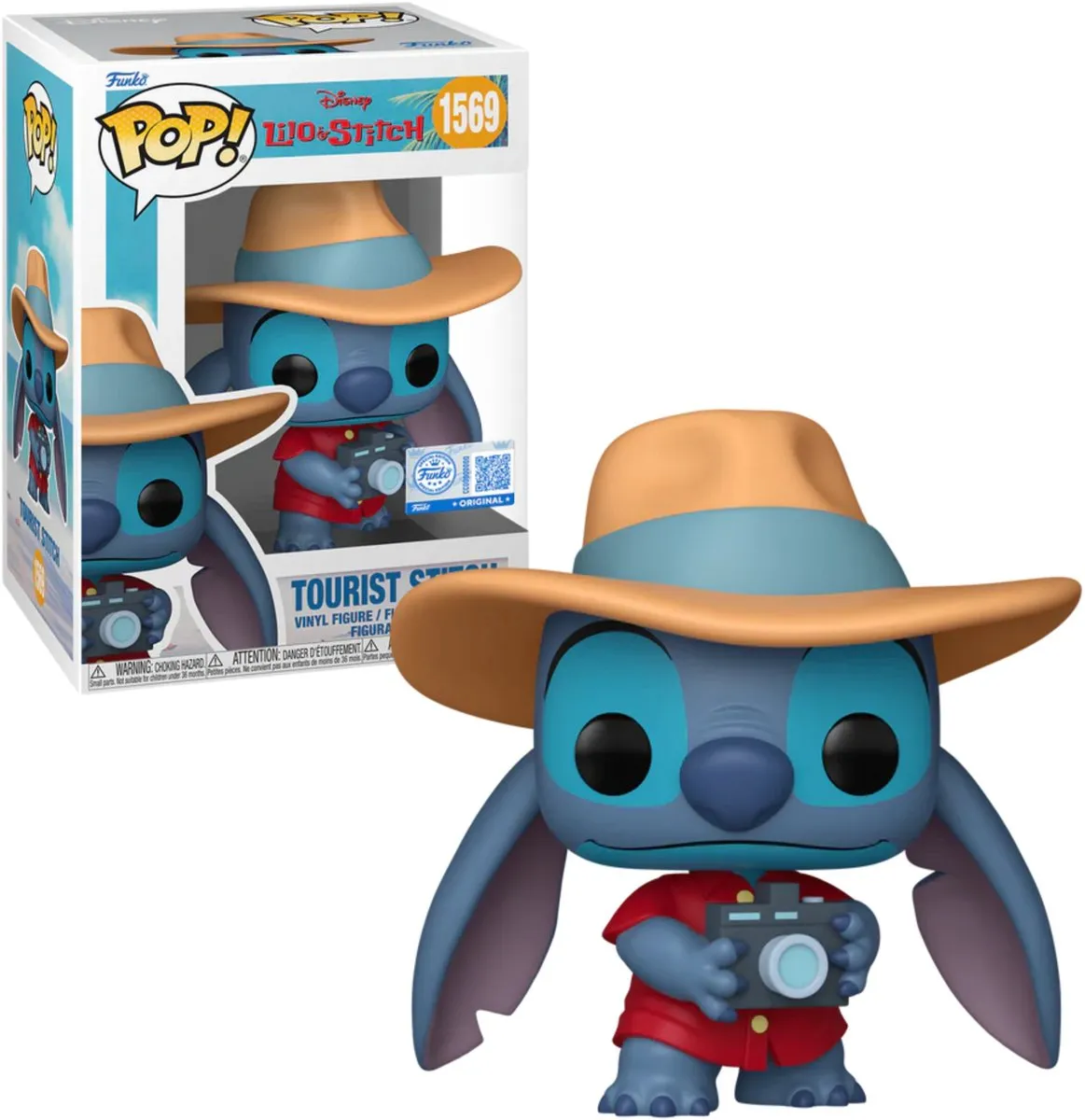 Funko Pop! Disney Lilo & Stitch Tourist Stitch #1569