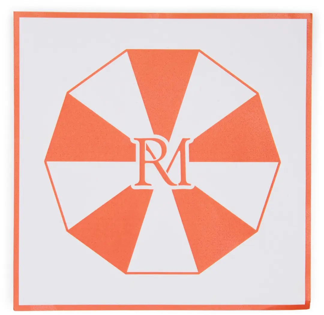 Riviera Maison Papieren Servetten Vierkant Oranje