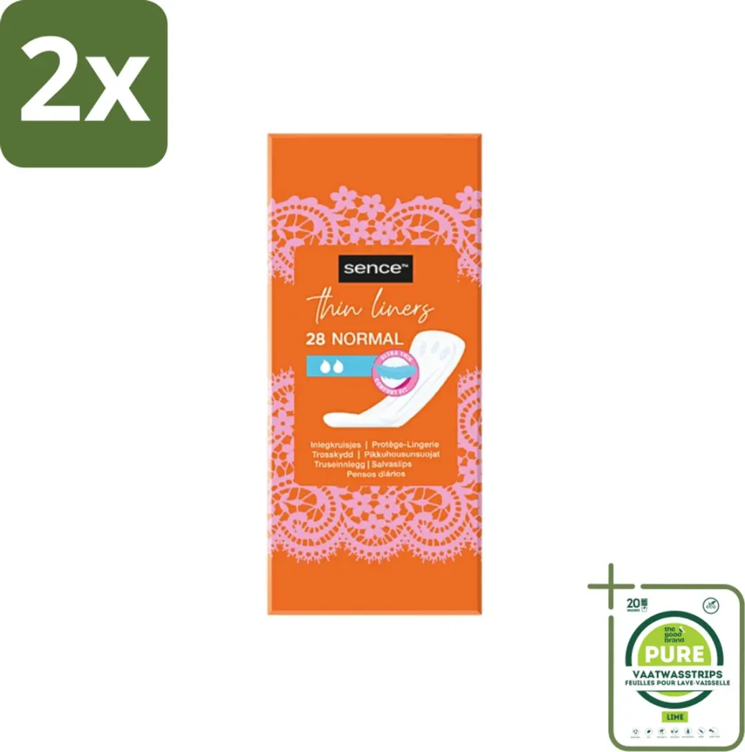 Sence Dagelijks Comfort Inlegkruisjes 28 Stuks