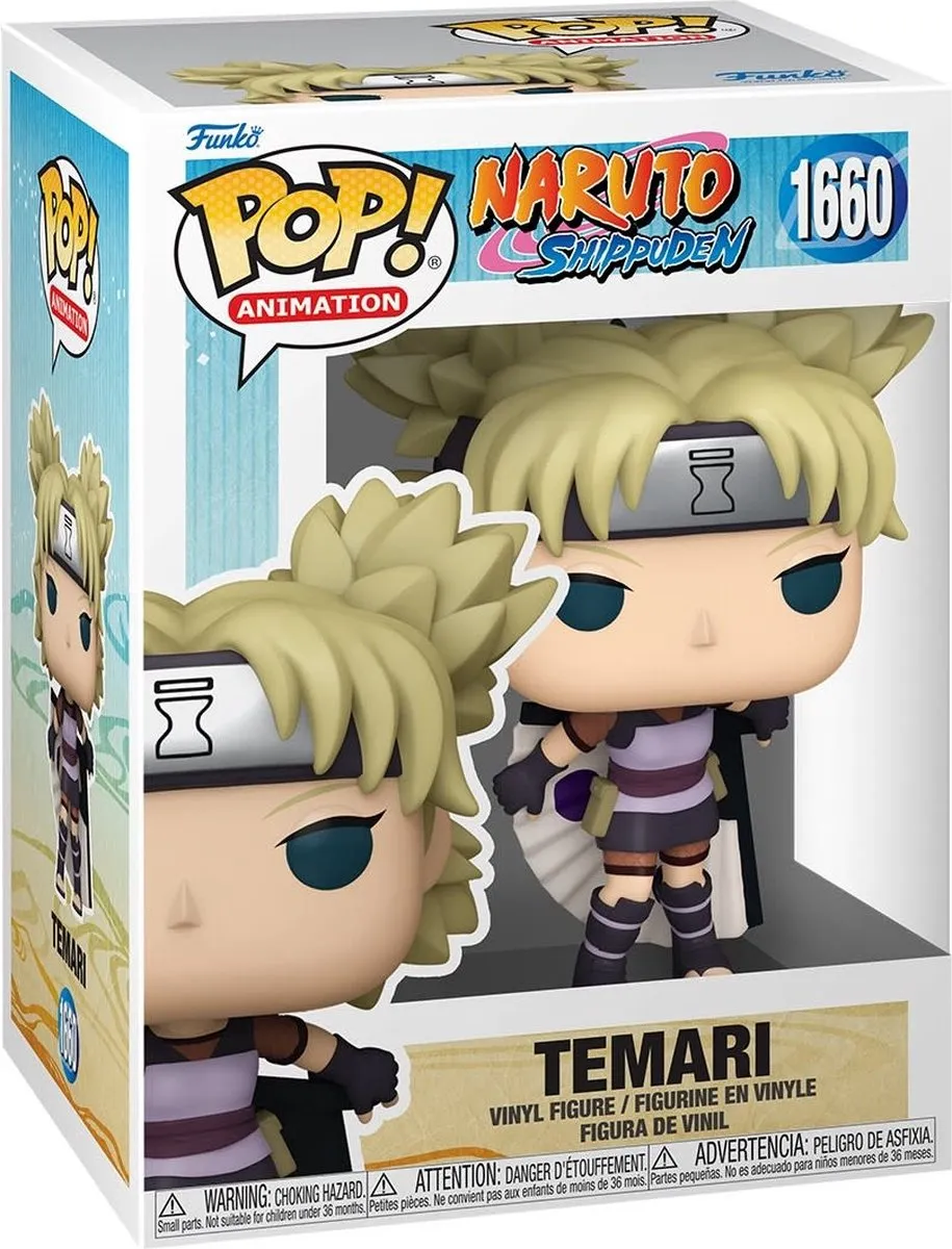 Funko Pop! Naruto Temari 1660 - Multicolor