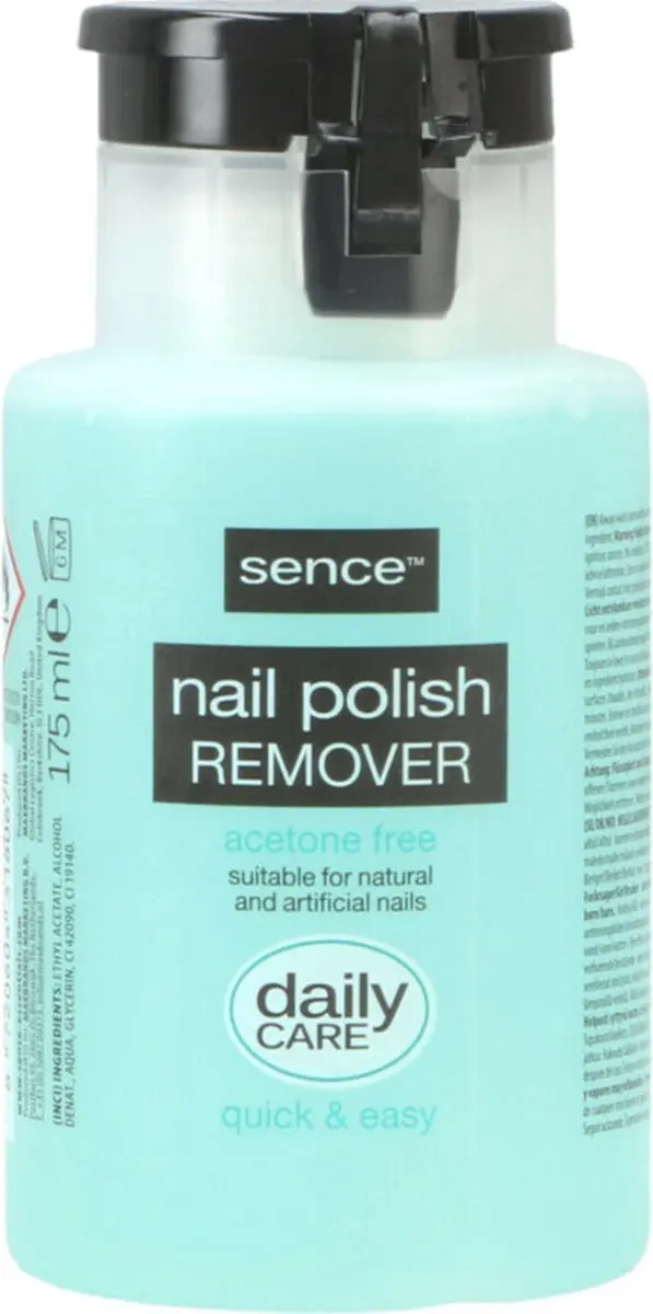 Sence Nagellakremover Acetonvrij 175ml - 15 Stuks