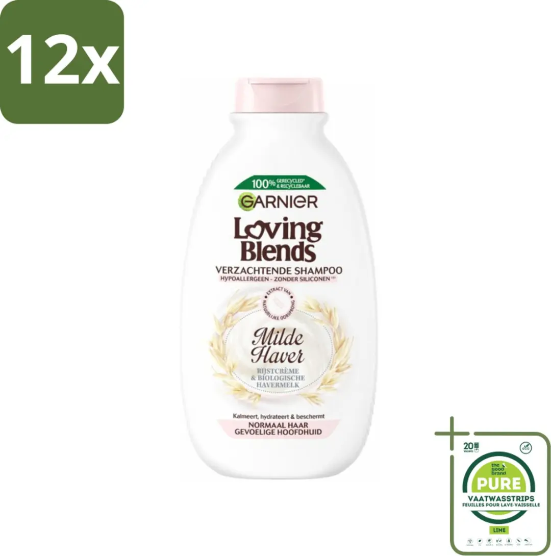 Garnier Loving Blends Milde Haver Shampoo 300 ml