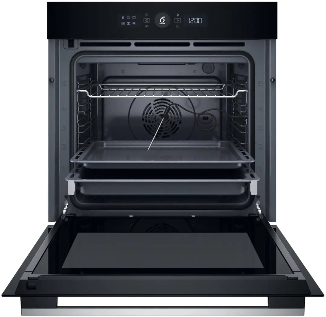 Whirlpool WOI5S8PPM1SXA Oven 73L - 3450W - Zwart/Roestvrijstaal