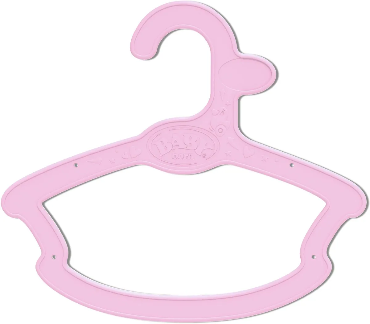 Baby Born Kledinghangers 43cm - 5 Stuks - Multicolor
