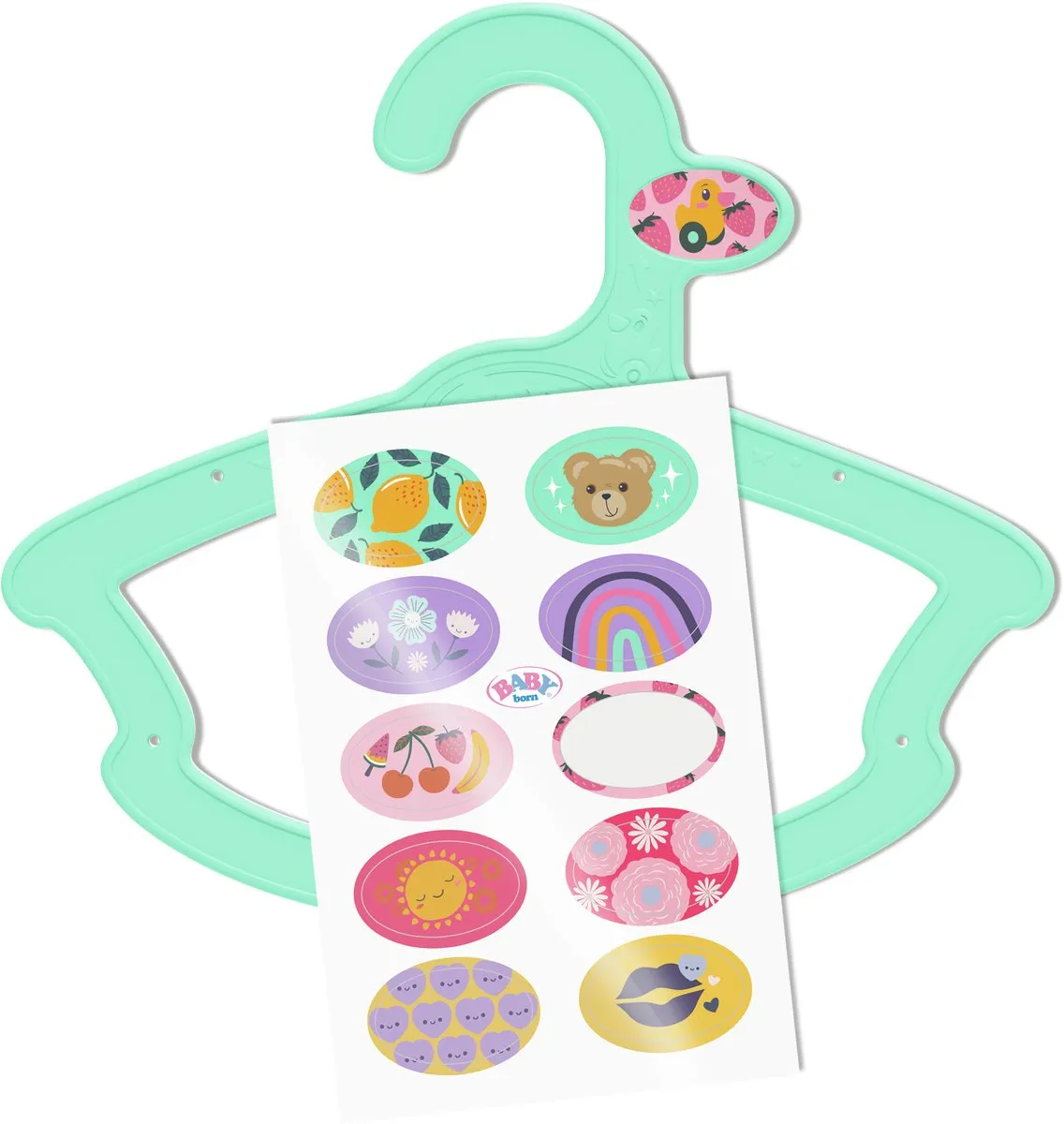 Baby Born Kledinghangers 43cm - 5 Stuks - Multicolor