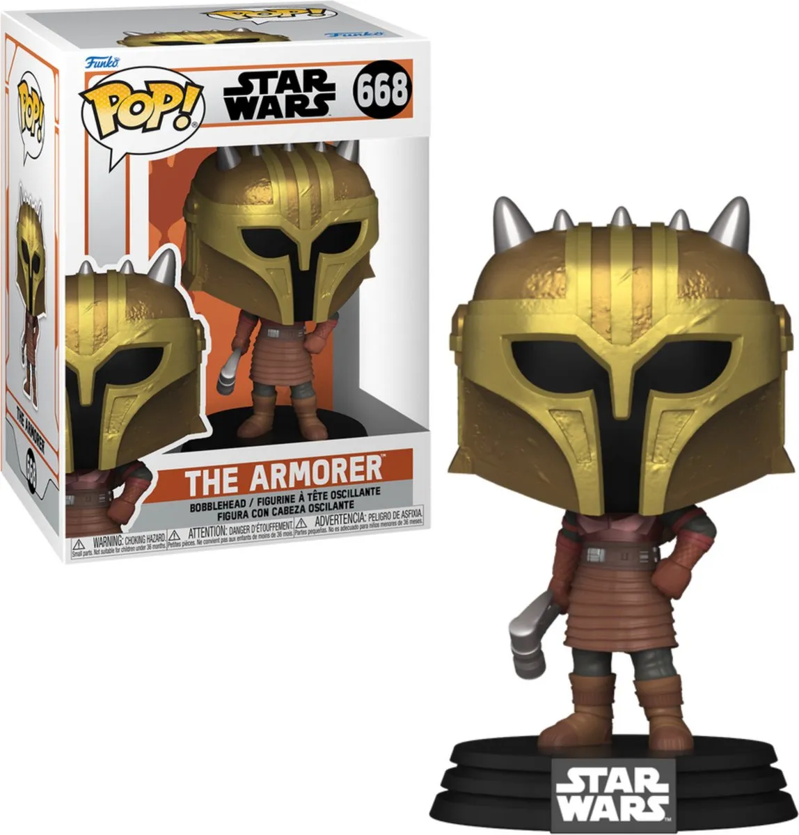 Funko Pop! Star Wars The Mandalorian The Amorer - 76554 - Veelkleurig