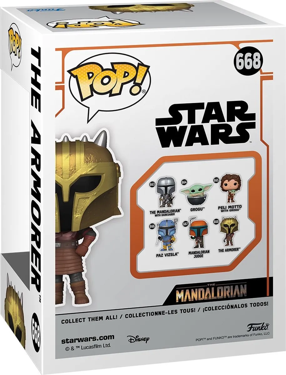 Funko Pop! Star Wars The Mandalorian The Amorer - 76554 - Veelkleurig