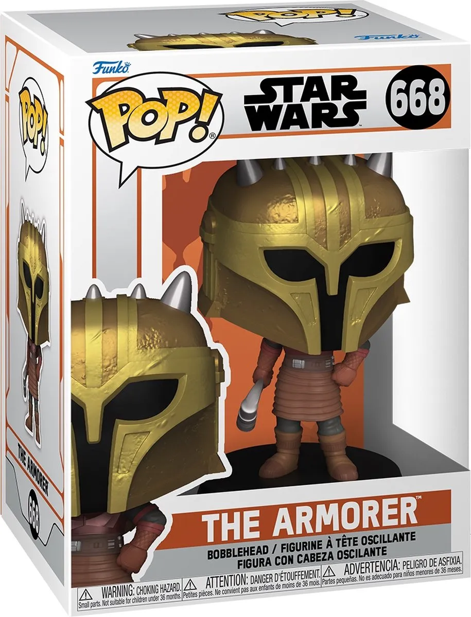 Funko Pop! Star Wars The Mandalorian The Amorer - 76554 - Veelkleurig