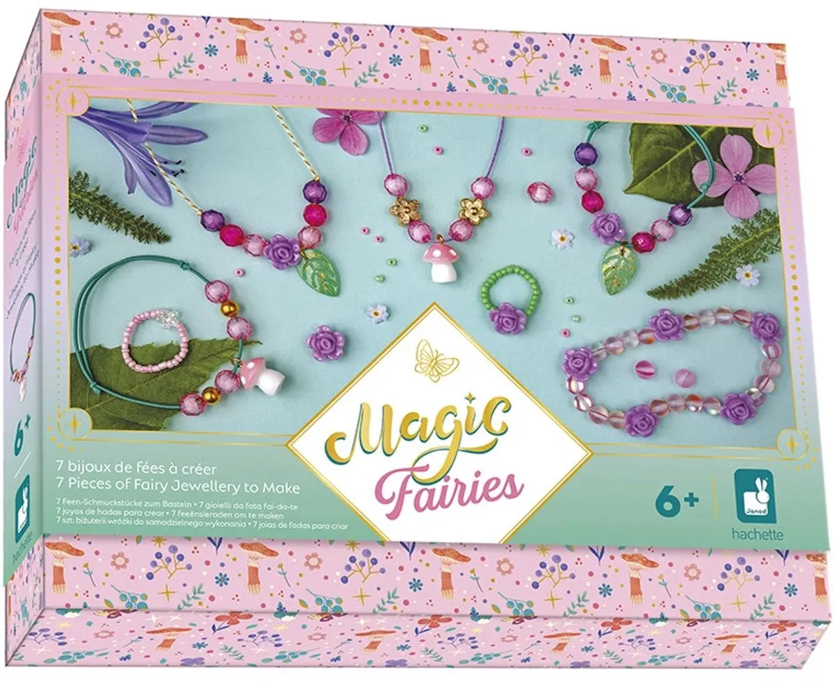 Janod Magic Fairies Knutselpakket 7 Feeënjuwelen