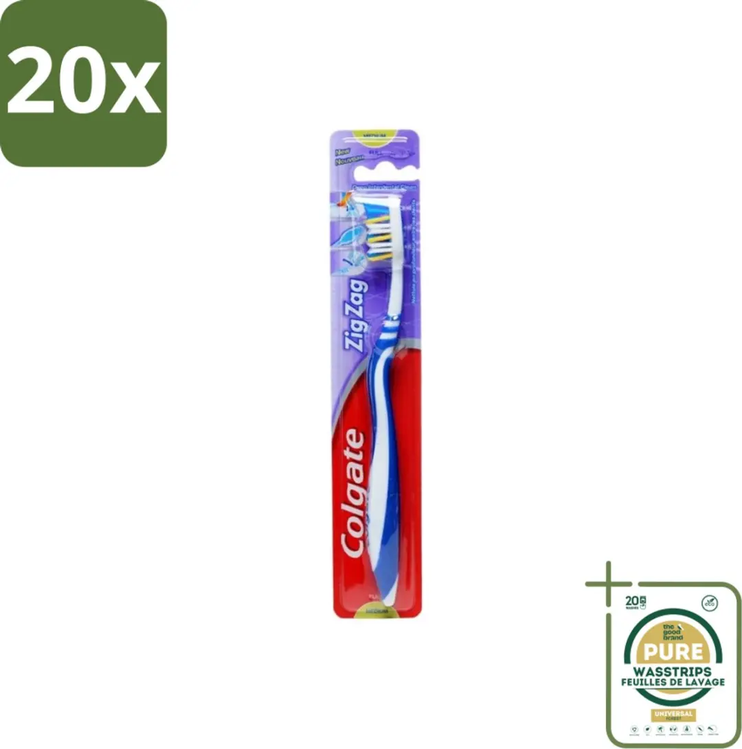 Colgate ZigZag Medium Tandenborstels