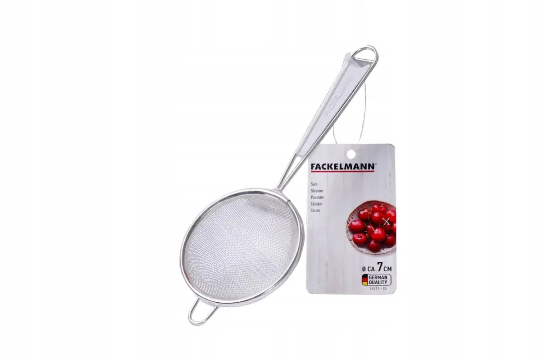 Fackelmann Keuken Zeef Metaal 7cm - Zilver