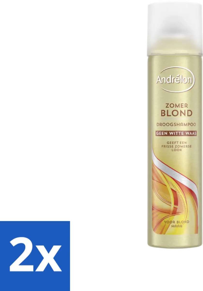 2 x Andrélon Droogshampoo Zomer Blond 245 ml