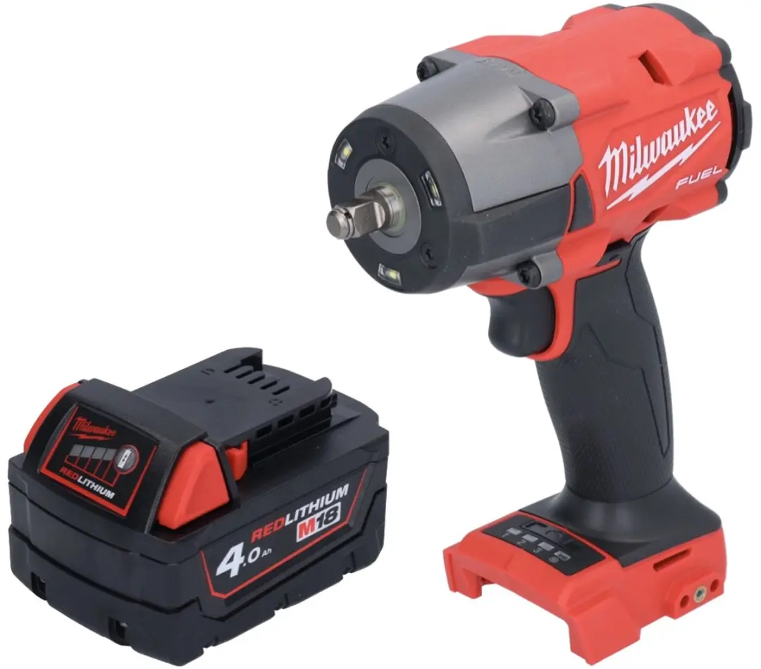 Milwaukee M18 FMTIW2F38-401 Accu-slagmoersleutel 745Nm - 3/8" - 4.0Ah