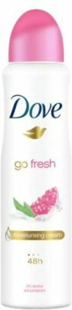 Dove Deodorant Spray Go Fresh Granaatappel - 250ml - 25 Stuks