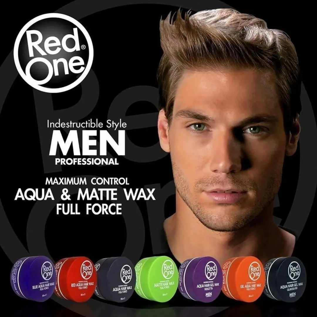 Red One Haarwax Bright White Maximum Control 150ml - 750ml (5x150ml)