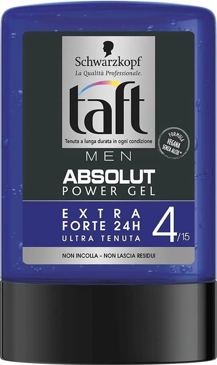 Schwarzkopf Taft Absolut Haargel 600ml - 2 Stuks