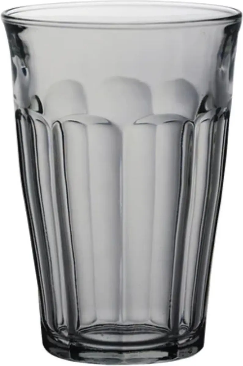 Duralex Picardie Waterglazen 360ml - Set van 4 - Grijs
