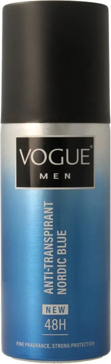 Vogue Anti-Transpirant Nordic Blue 150ml - 5 Stuks