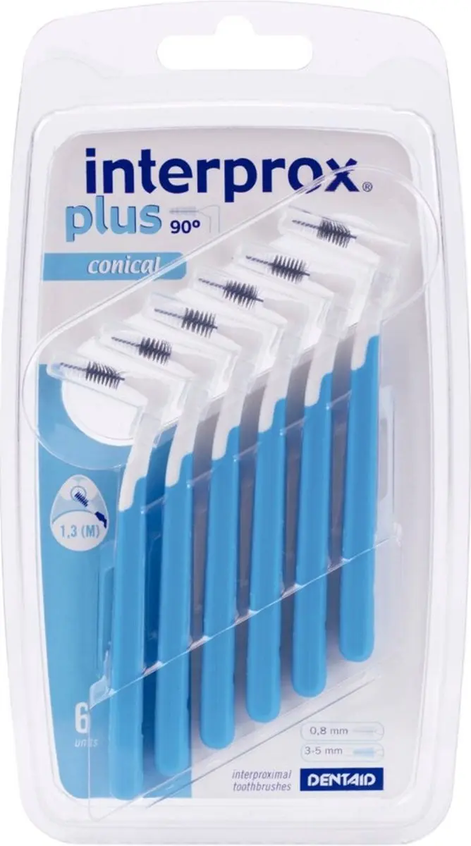 Interprox Plus Conisch 3-5mm Blauw